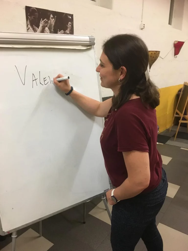 Clase presencial de español en Valencia